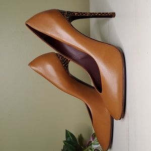 Alberta Ferretti | Tan Leather Pumps Sz 37